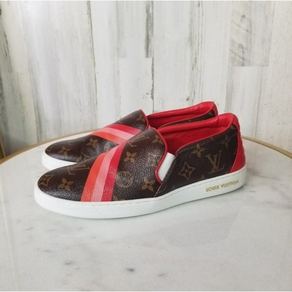 Louis Vuitton Frontrow Monogram Sneakers Slip-on